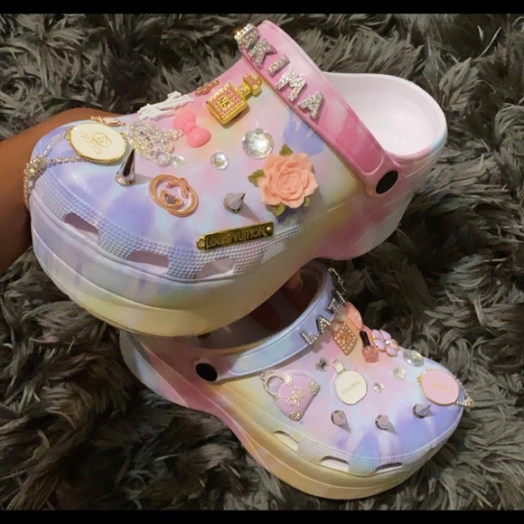 Custom designer crocs (Platform and low) - Picture 4 of 5